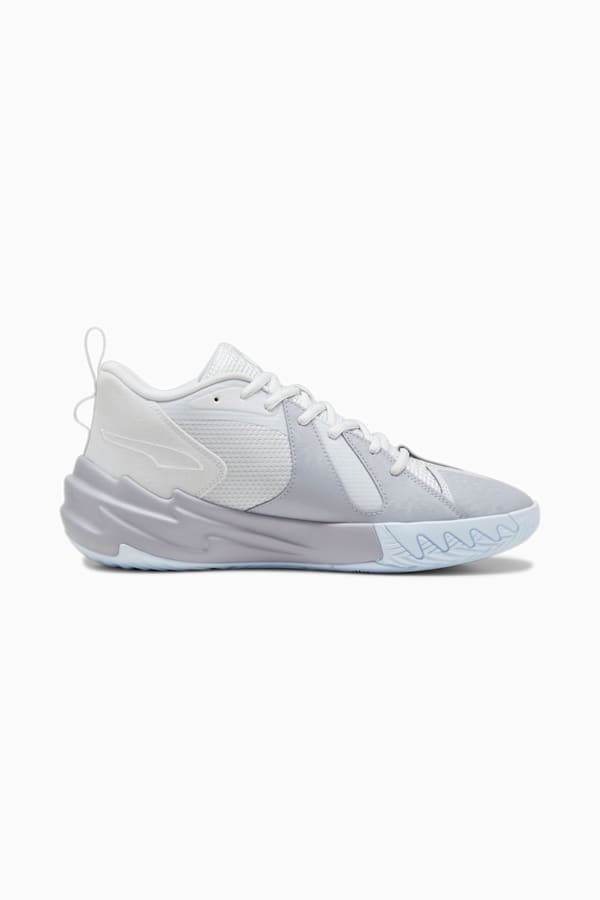 Scoot Zeros Grey Frost Basketball Shoes, Silver Mist-Gray Fog, extralarge