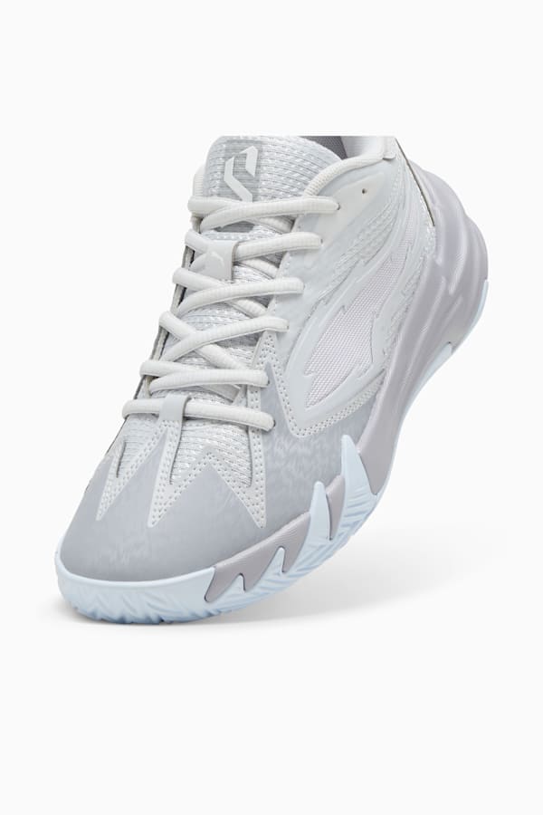 Scoot Zeros Grey Ice Youth Basketball Shoes PUMA