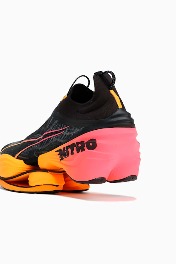 FAST-RB NITRO™ Elite Men's Running Shoes, PUMA Black-Sun Stream-Sunset Glow, extralarge