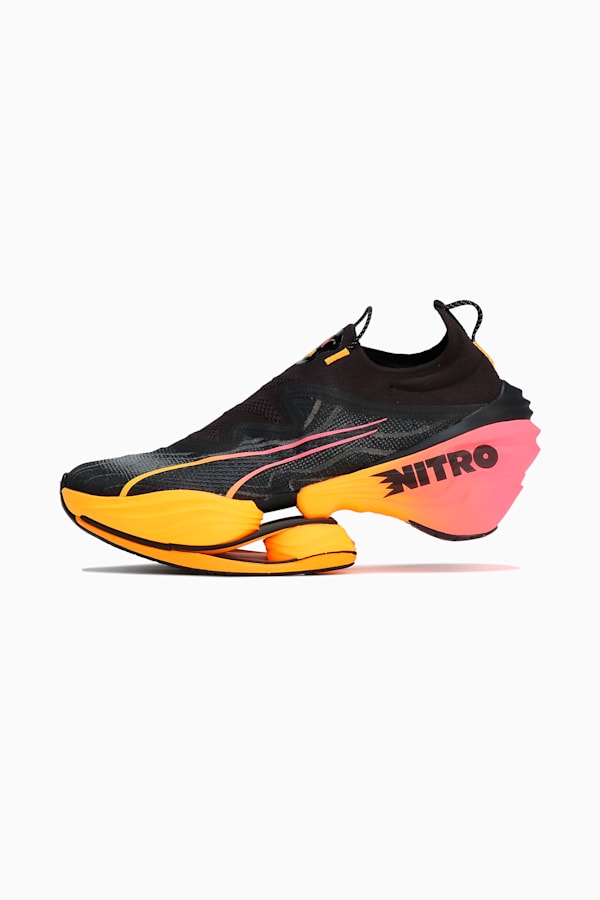 FAST-RB NITRO™ Elite Men's Running Shoes, PUMA Black-Sun Stream-Sunset Glow, extralarge