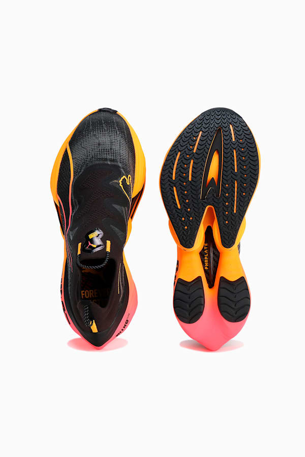 FAST-RB NITRO™ Elite Men's Running Shoes, PUMA Black-Sun Stream-Sunset Glow, extralarge