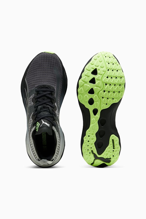 ForeverRun NITRO™ WTR Running Shoes Men, PUMA Black-Glacial Gray-Fizzy Apple, extralarge
