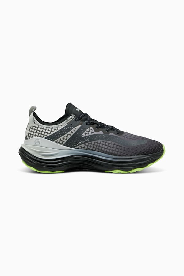 ForeverRun NITRO™ WTR Running Shoes Men, PUMA Black-Glacial Gray-Fizzy Apple, extralarge