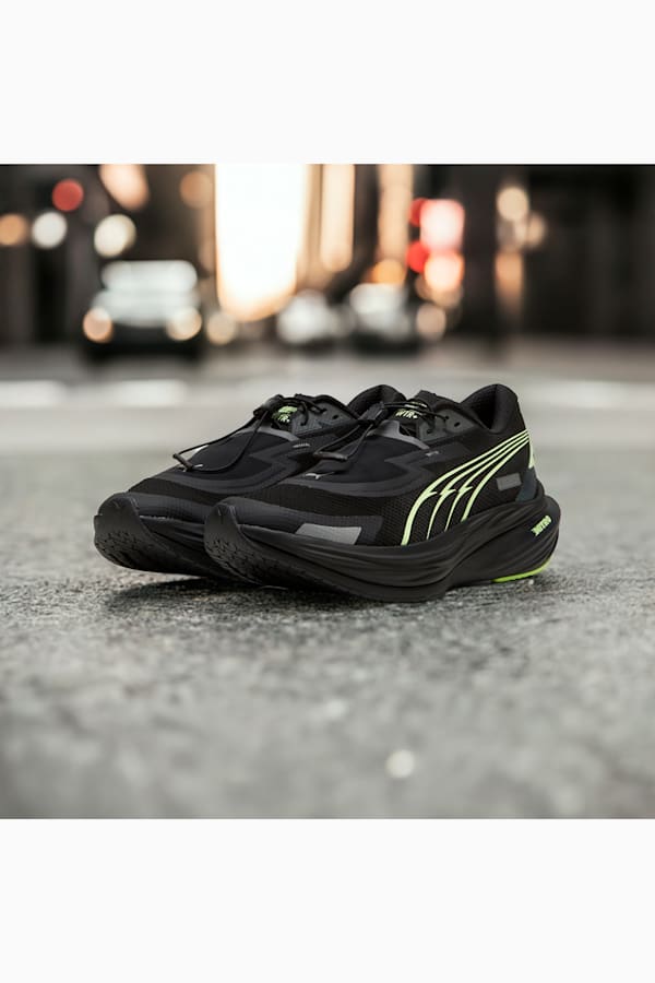 Deviate NITRO™ 3 WTR+ Running Shoes Men, PUMA Black-Galactic Gray, extralarge