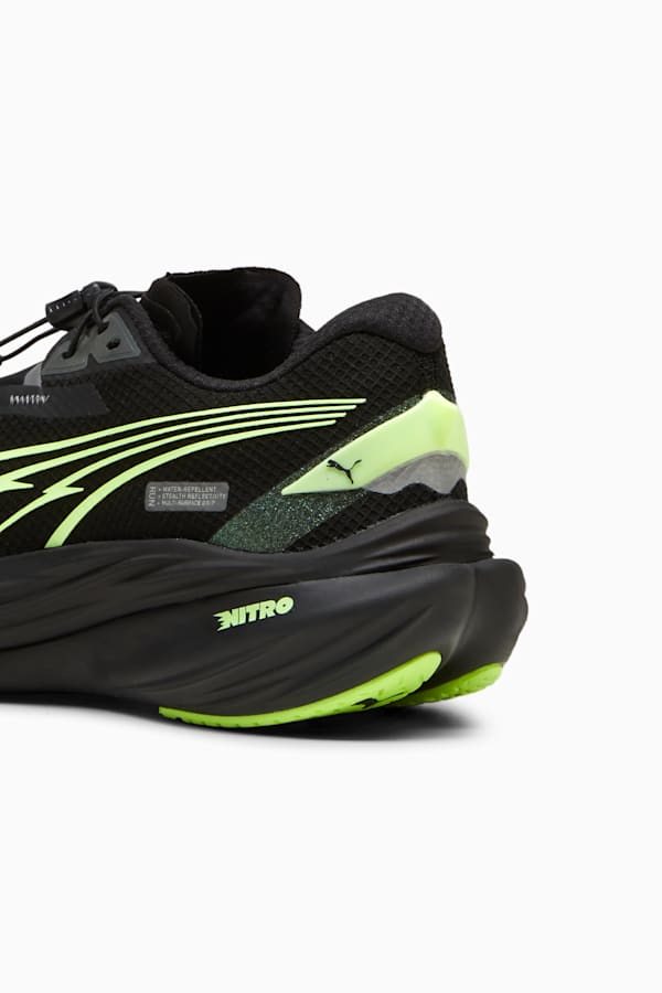 Deviate NITRO™ 3 WTR+ Running Shoes Women, Galactic Gray-PUMA Black-Fizzy Apple, extralarge