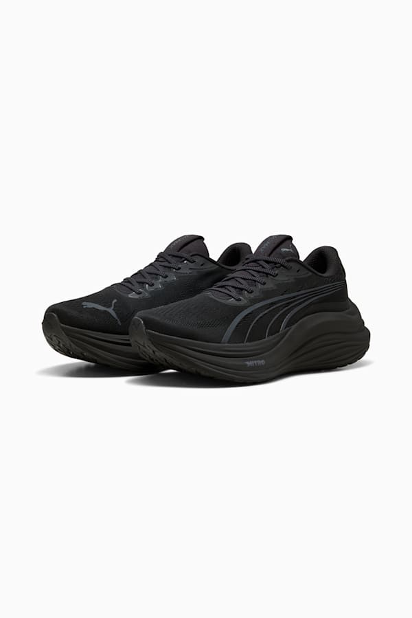 MagMax NITRO™ Running Shoes Men, PUMA Black-Galactic Gray, extralarge-GBR
