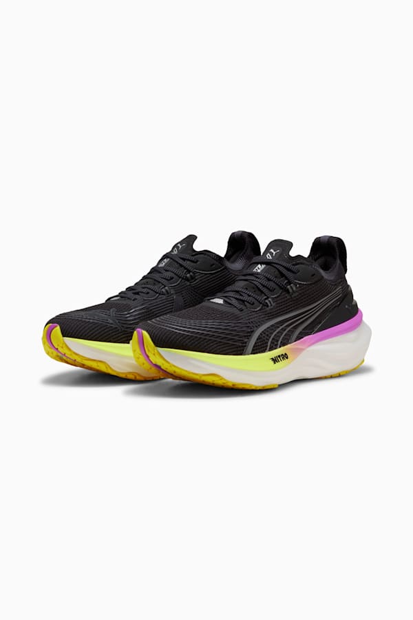 ForeverRun NITRO™ 2 Running Shoes Men, PUMA Black-Pure Magenta, extralarge