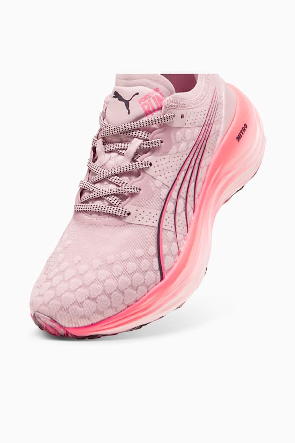 ForeverRun NITRO™ Running Shoes Women, Mauve Mist-Sunset Glow-PUMA White, extralarge