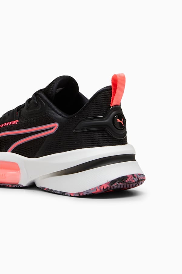 PWRFrame TR 3 Training Shoes Women, PUMA Black-Sunset Glow, extralarge