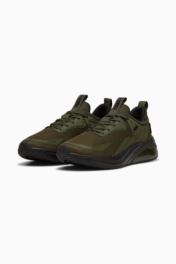Cell Thrill Running Shoes Unisex, Dark Olive-PUMA Black, extralarge-GBR