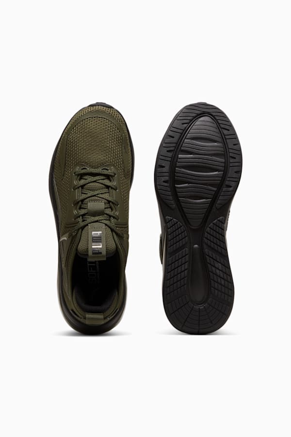 Cell Thrill Running Shoes Unisex, Dark Olive-PUMA Black, extralarge-GBR