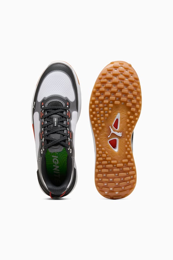 IGNITE Elevate X Golf Shoes Men, PUMA White-PUMA Black, extralarge-GBR