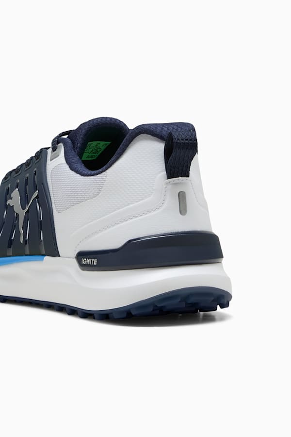 IGNITE Elevate 2 Golf Shoes Men, PUMA White-Deep Navy, extralarge-GBR