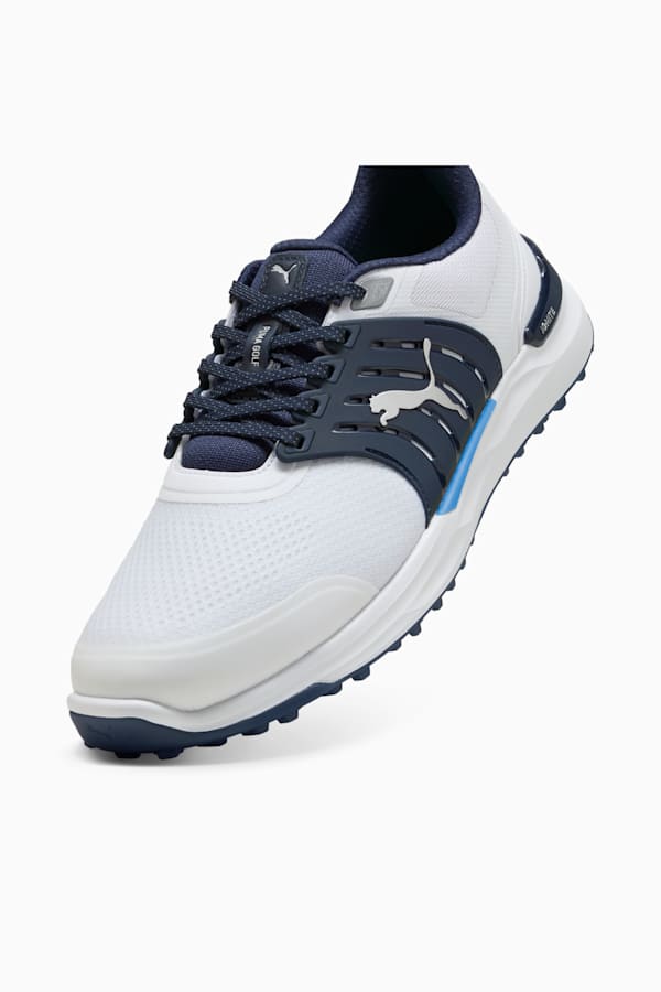 IGNITE Elevate 2 Golf Shoes Men, PUMA White-Deep Navy, extralarge-GBR