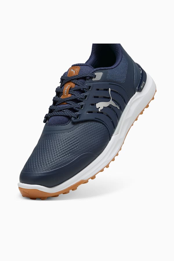 IGNITE Elevate 2 Golf Shoes Men, Deep Navy-PUMA Silver-Gum, extralarge-GBR