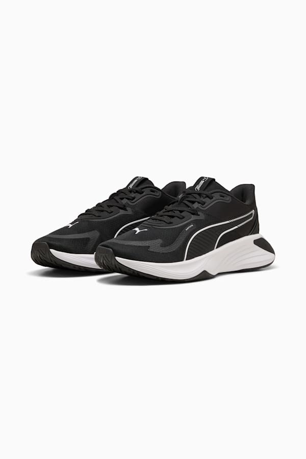 PWR Hybrid Training Shoes, PUMA Black-PUMA White-PUMA Black, extralarge