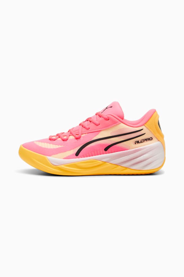 All-Pro NITRO™ Basketball Shoes, Sunset Glow-Sun Stream-PUMA Black, extralarge