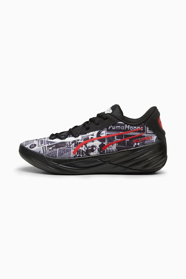 All-Pro NITRO™ Media Day Basketball Shoes, PUMA Black-PUMA White-For All Time Red, extralarge