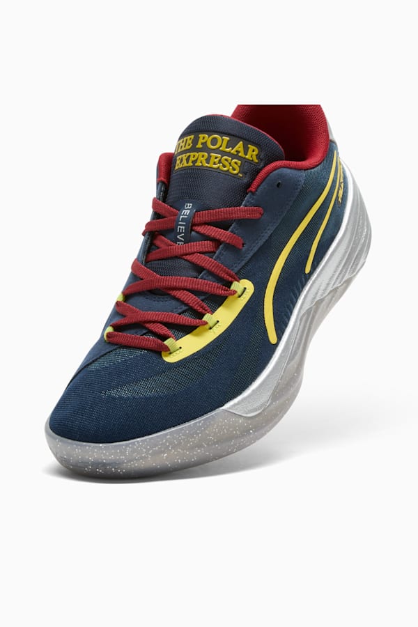 All-Pro NITRO™ Polar Express Basketball Shoes, Club Navy-Intense Red-Golden Fog-Yellow Blaze-Silver Mist, extralarge