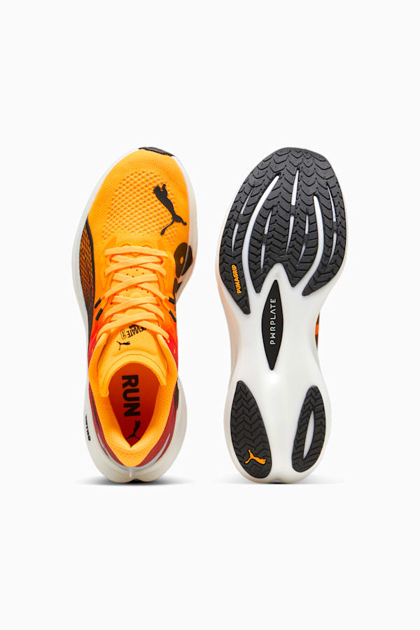 Deviate NITRO™ 3 Running Shoes Men, Sun Stream-Sunset Glow-PUMA White, extralarge