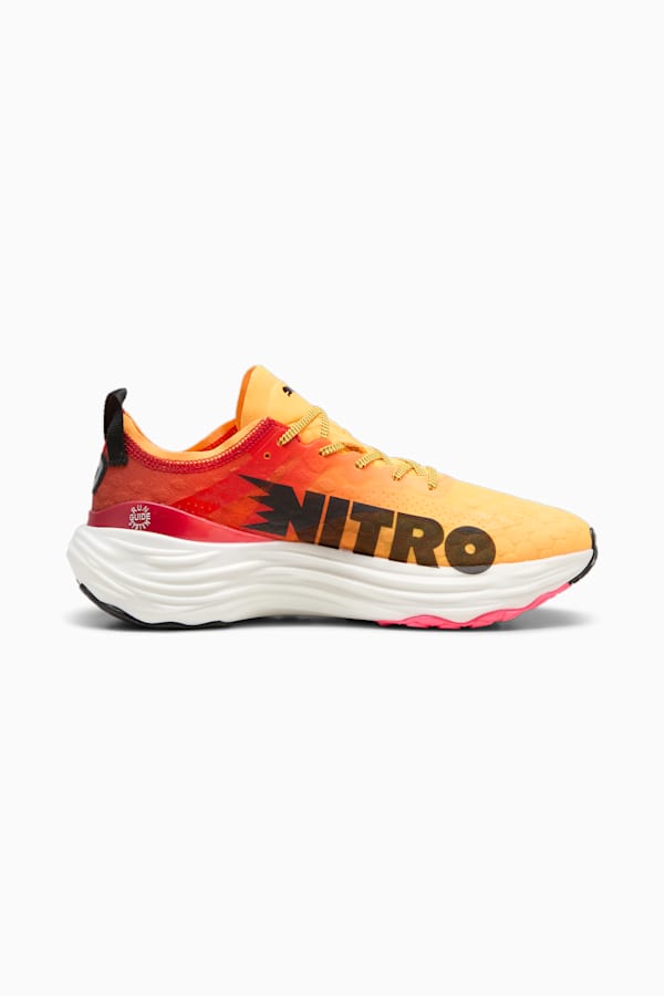 ForeverRun NITRO™ Running Shoes Men, Sun Stream-Sunset Glow-PUMA White, extralarge