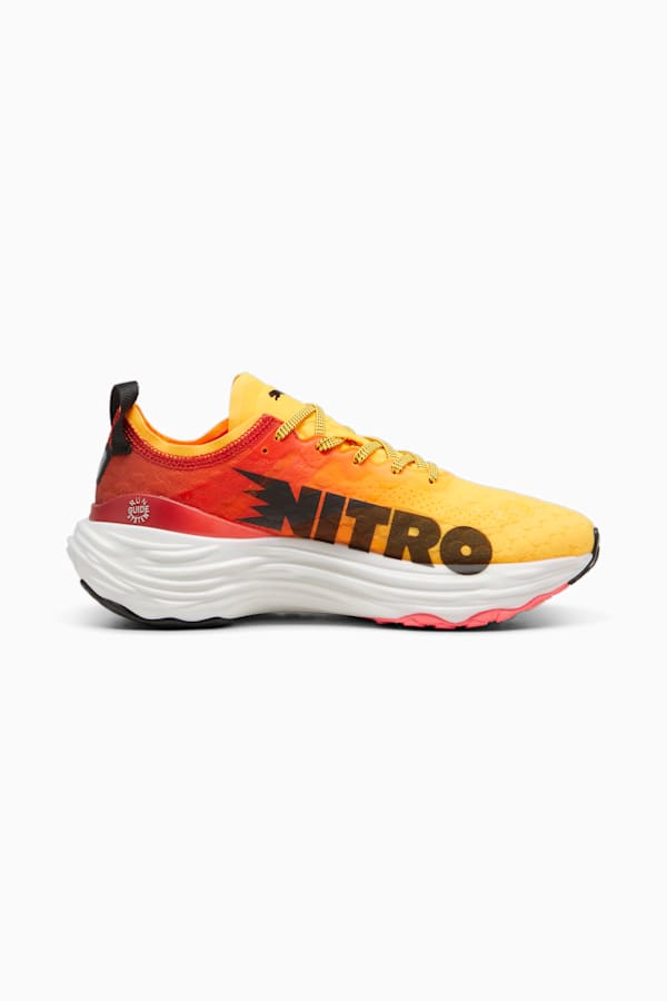 ForeverRun NITRO™ Running Shoes Women, Sun Stream-Sunset Glow-PUMA White, extralarge