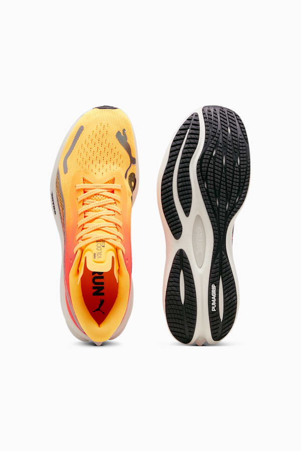 Velocity NITRO™ 3 Running Shoes Men, Sun Stream-Sunset Glow-PUMA White, extralarge