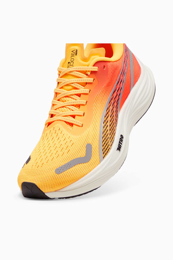 Velocity NITRO™ 3 Running Shoes Men, Sun Stream-Sunset Glow-PUMA White, extralarge