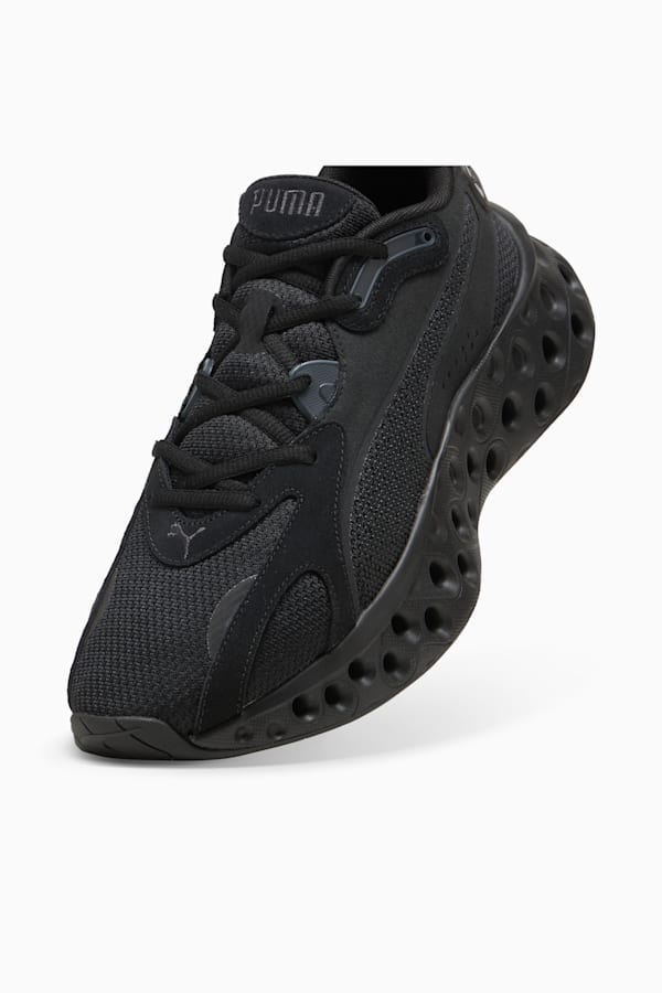 SOFTRIDE Frequence Running Shoes Unisex, PUMA Black-Flat Dark Gray, extralarge