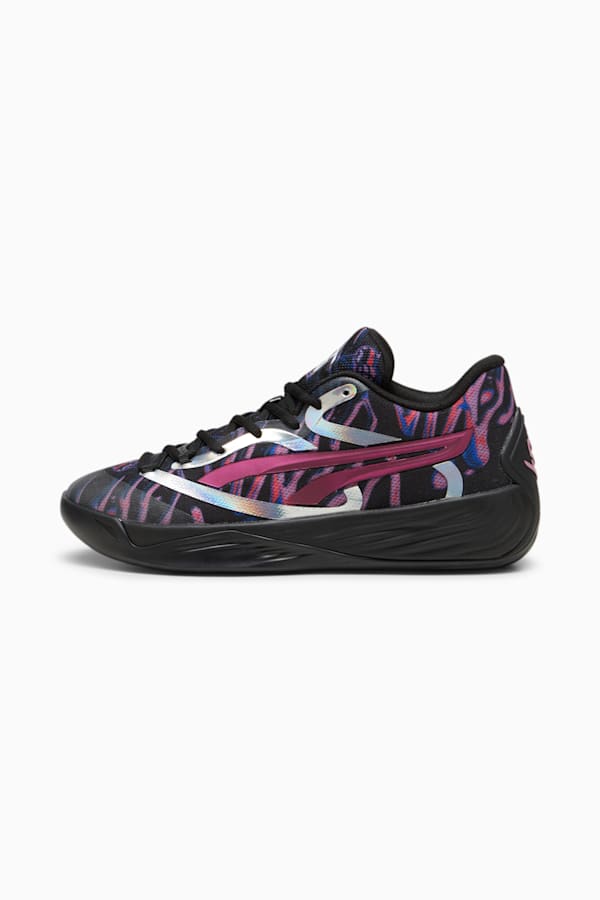 Stewie 2 Cherry on Top Basketball Shoes Women, PUMA Black-Mauved Out-Magenta Gleam, extralarge-GBR