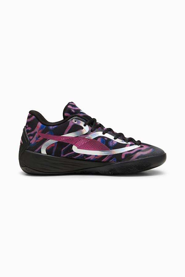 Stewie 2 Cherry on Top Basketball Shoes Women, PUMA Black-Mauved Out-Magenta Gleam, extralarge-GBR