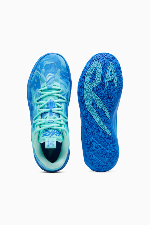MB.03 Lo Team Basketball Shoes, Hyperlink Blue-Bright Aqua-Electric Peppermint, extralarge