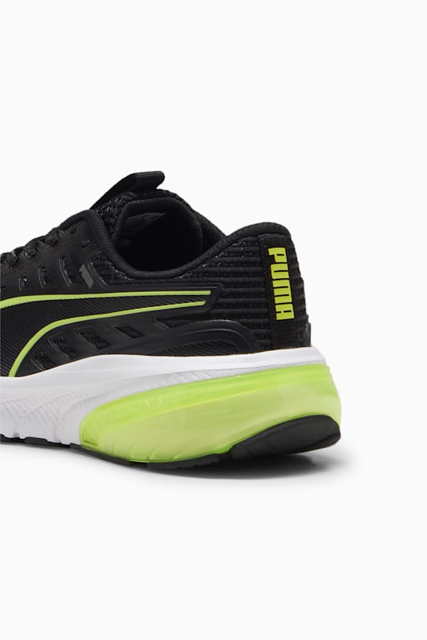 Cell Glare Running Shoes Youth, PUMA Black-Lime Pow, extralarge-GBR