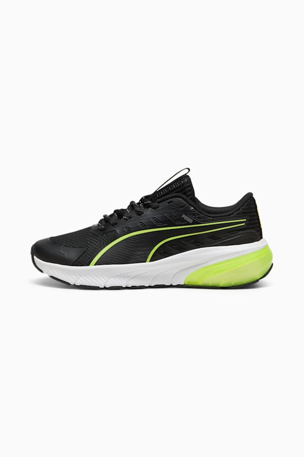 Cell Glare Running Shoes Youth, PUMA Black-Lime Pow, extralarge-GBR