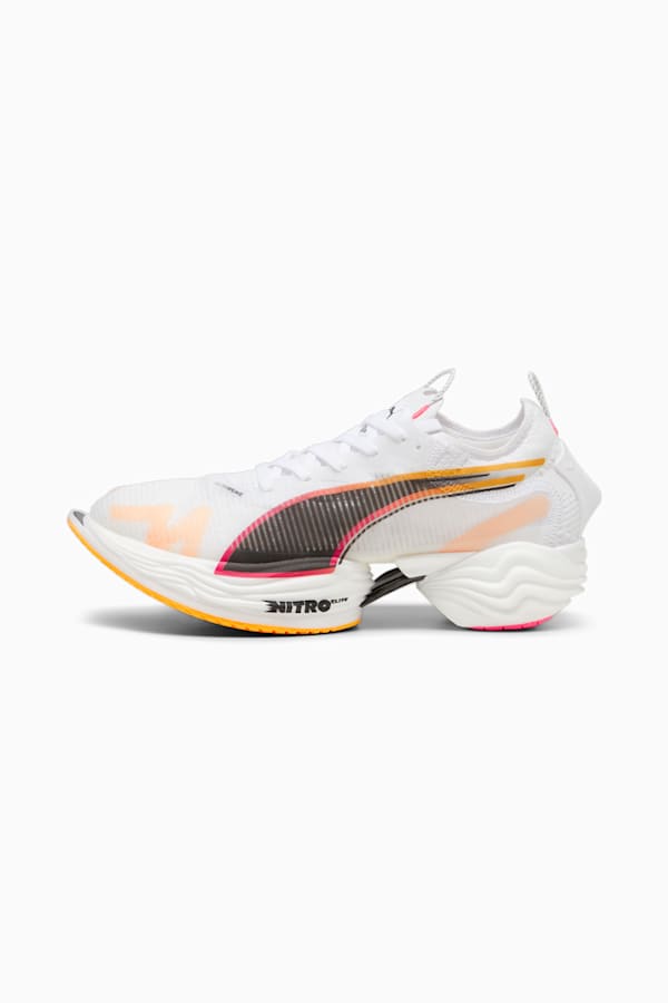 FAST-R NITRO™ Elite 2 Running Shoes Men, PUMA White-Sunset Glow-Sun Stream, extralarge