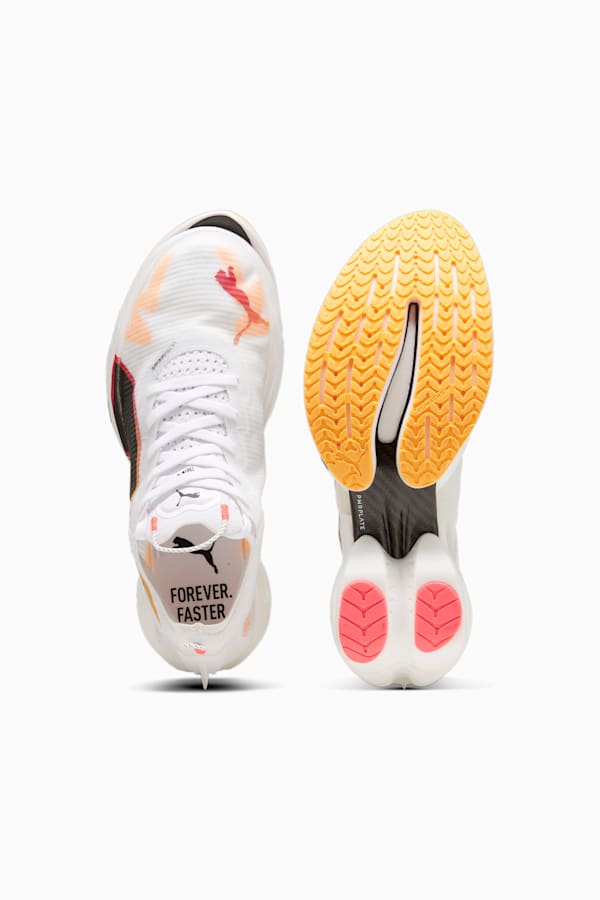 FAST-R NITRO™ Elite 2 Running Shoes Men, PUMA White-Sunset Glow-Sun Stream, extralarge