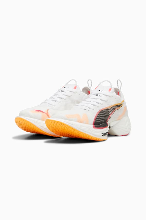 FAST-R NITRO™ Elite 2 Running Shoes Women, PUMA White-Sunset Glow-Sun Stream, extralarge