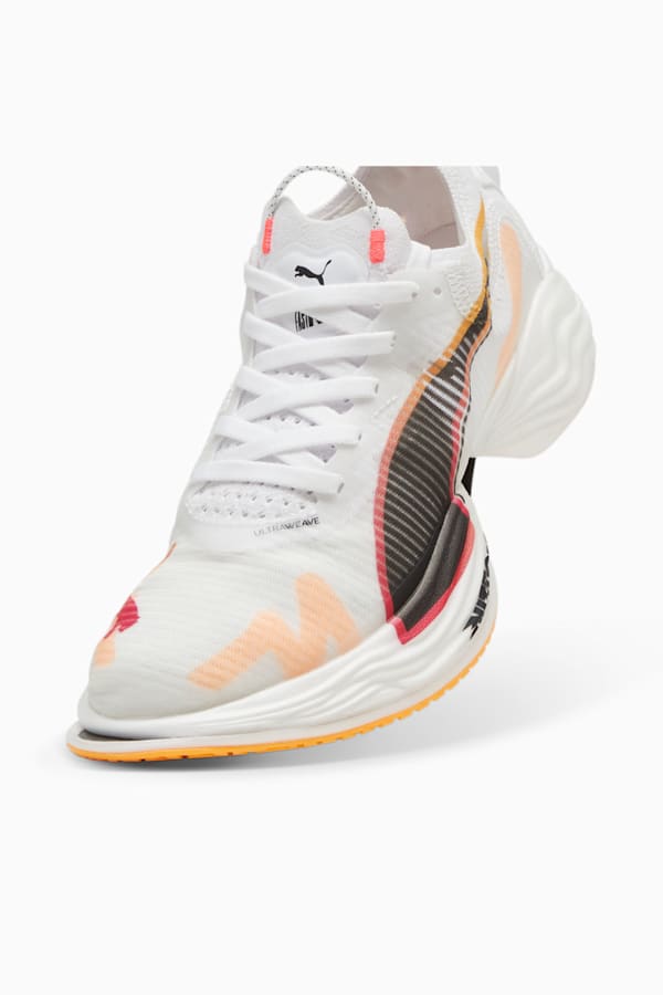 FAST-R NITRO™ Elite 2 Running Shoes Women, PUMA White-Sunset Glow-Sun Stream, extralarge