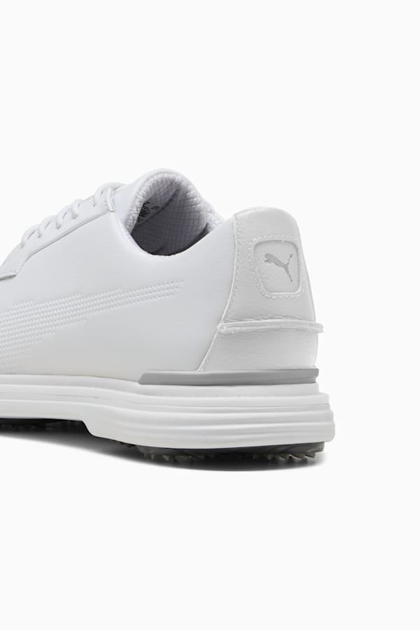 PUMA Royale Golf Shoes Men, PUMA White-Slate Sky-Ash Gray, extralarge
