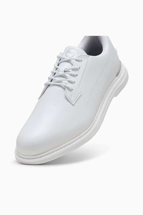 PUMA Royale Golf Shoes Men, PUMA White-Slate Sky-Ash Gray, extralarge