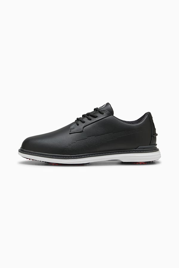 PUMA Royale Golf Shoes Men, PUMA Black-Flat Dark Gray-Red Blast, extralarge-GBR