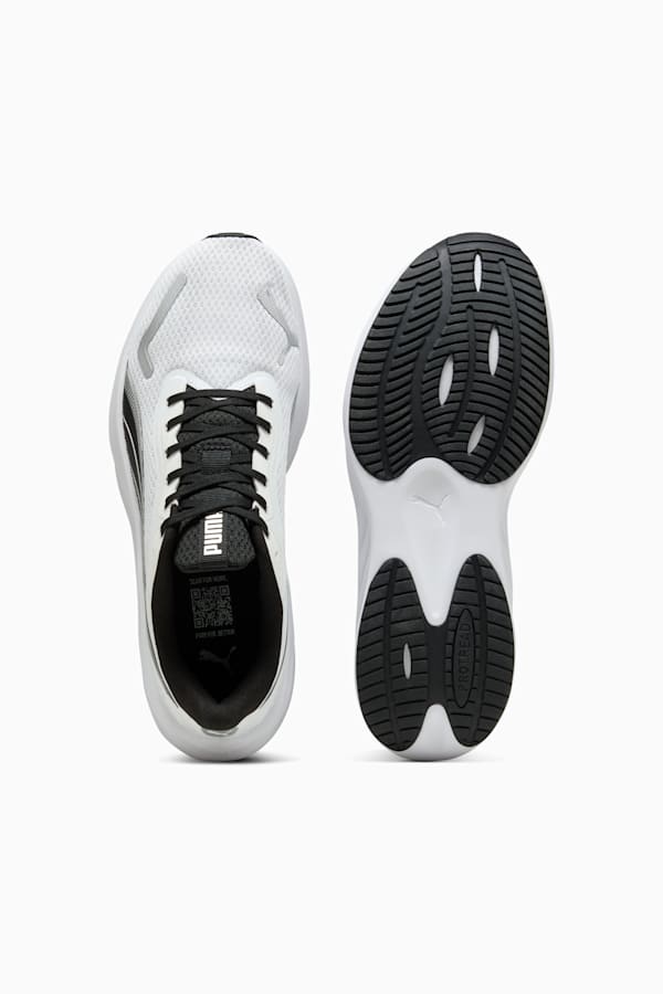 Pounce Lite Running Shoes, PUMA White-PUMA Black, extralarge