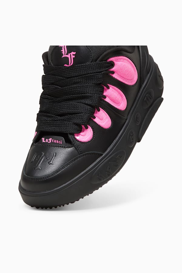 LaFrancé Untouchable Sneakers Unisex, PUMA Black-Glowing Pink, extralarge