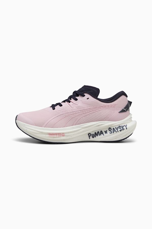 PUMA x SAYSKY Deviate NITRO™ 3 Running Shoes Women, Rose Mauve-New Navy, extralarge
