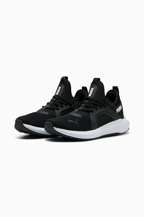 Softride Enzo 5 Running Shoes, PUMA Black-PUMA White, extralarge