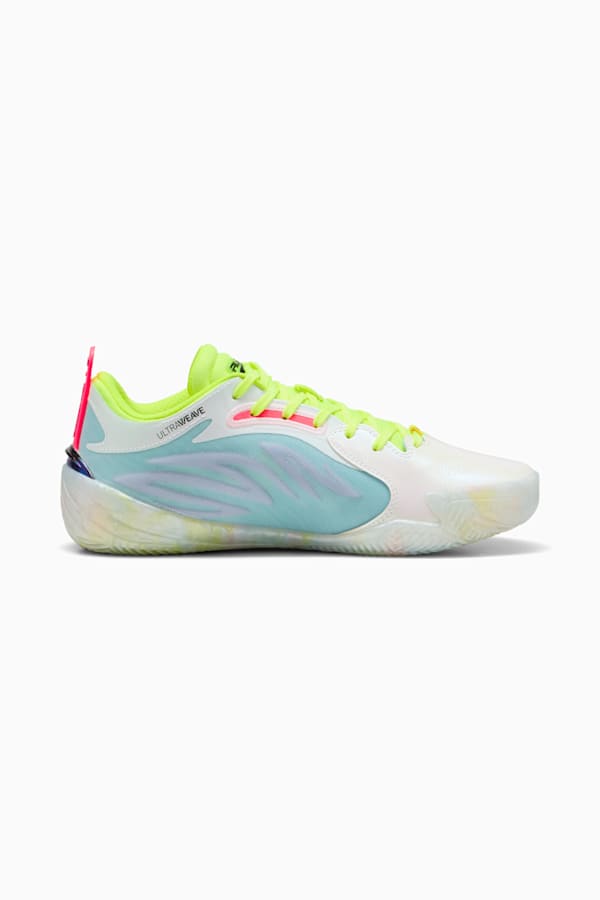 All-Pro NITRO™ Elite Basketball Shoes Unisex, Light Aqua-Yellow Alert, extralarge