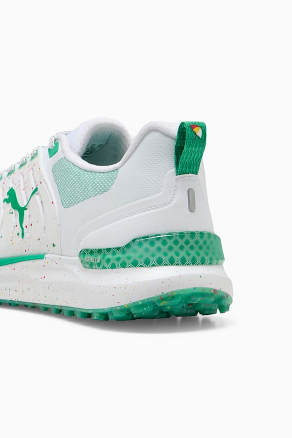 PUMA x ARNOLD PALMER IGNITE Elevate Golf Shoes Men, PUMA White-Grassy Green-Rosso Corsa, extralarge-GBR