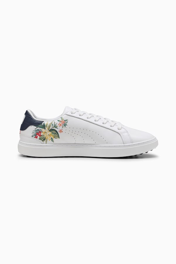 PUMA x PALM TREE CREW Classic G Golf Shoes Men, PUMA White-Deep Navy-Red Fire, extralarge-GBR