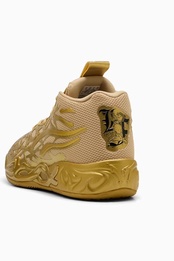 MB.04 Golden Child Basketball Shoes Unisex, PUMA Gold-Matte Puma Gold-PUMA Black, extralarge-GBR