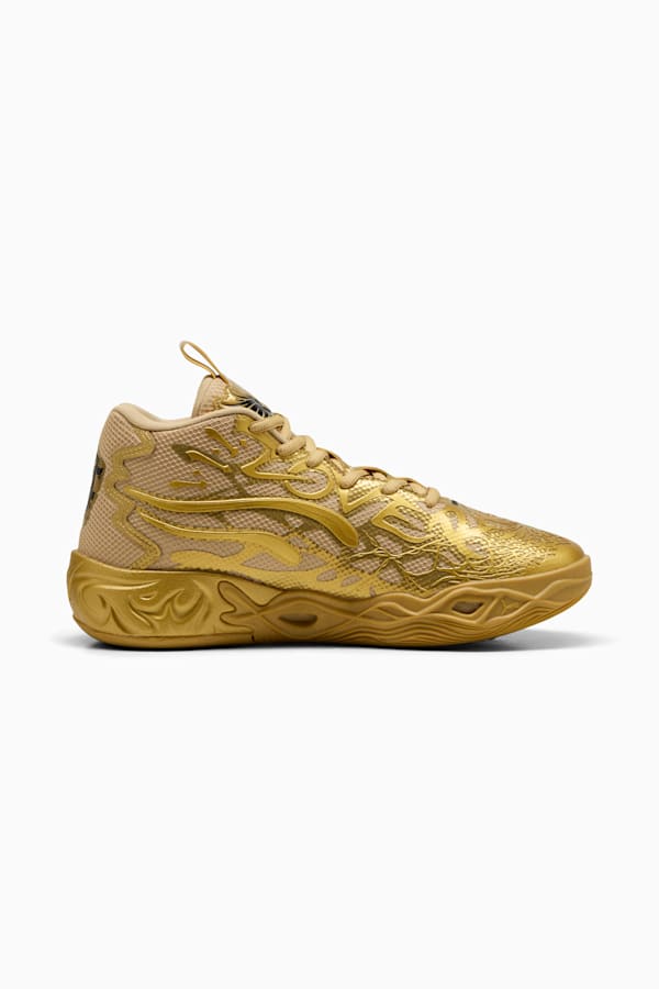 MB.04 Golden Child Basketball Shoes Unisex, PUMA Gold-Matte Puma Gold-PUMA Black, extralarge-GBR